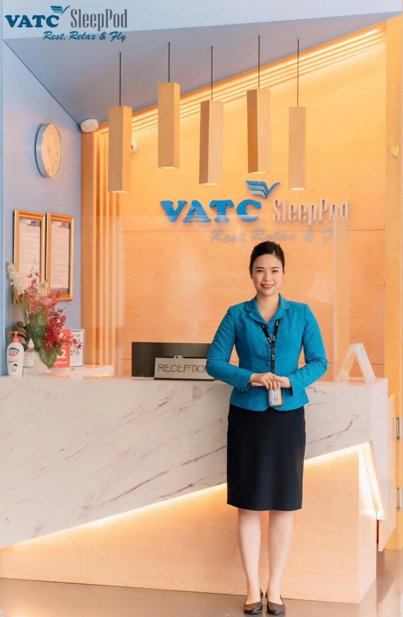 Готель Vatc Sleep Pod Terminal 1 Noi Bai Екстер'єр фото