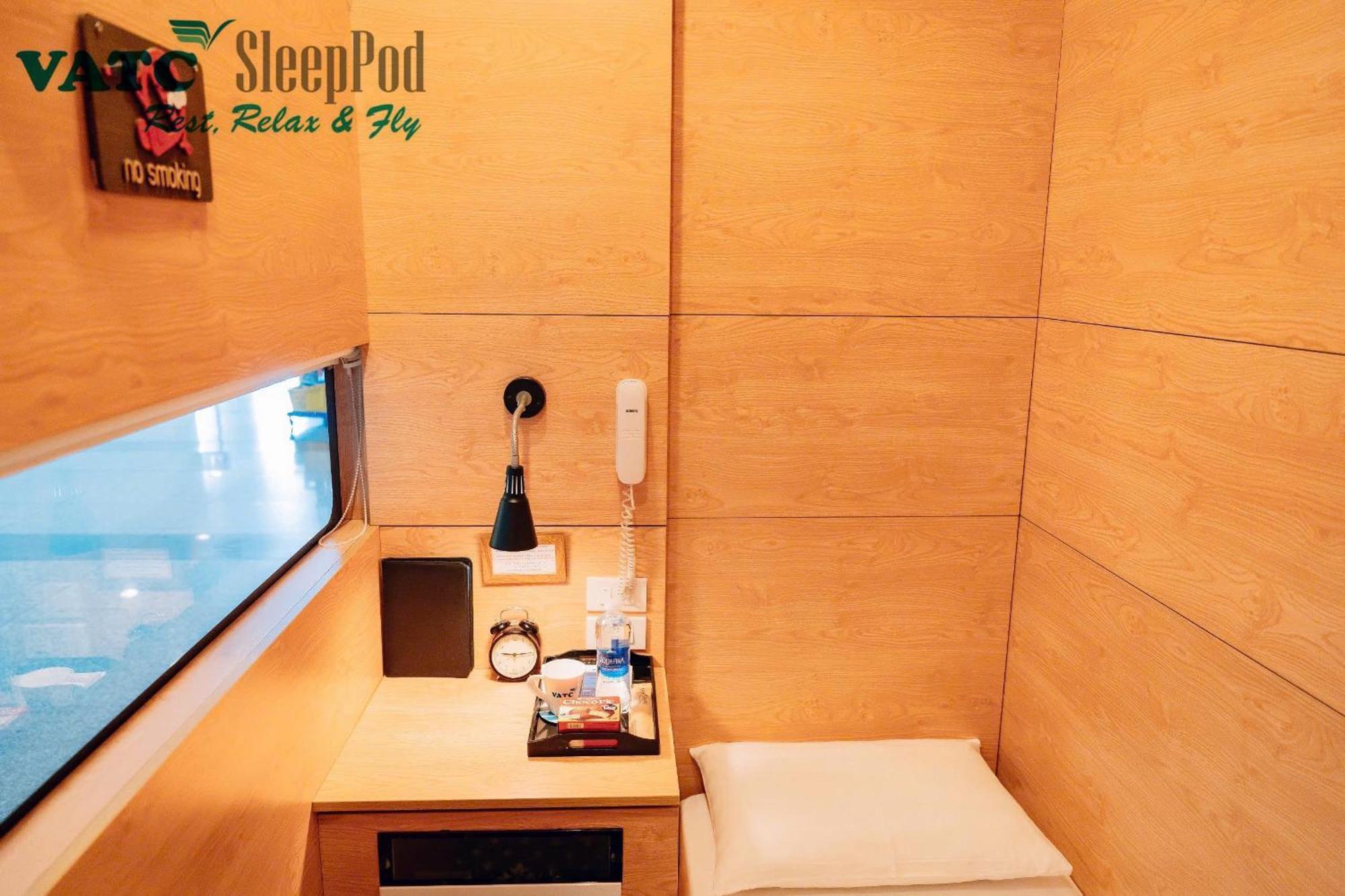 Готель Vatc Sleep Pod Terminal 1 Noi Bai Екстер'єр фото