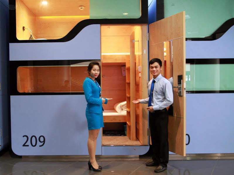 Готель Vatc Sleep Pod Terminal 1 Noi Bai Екстер'єр фото